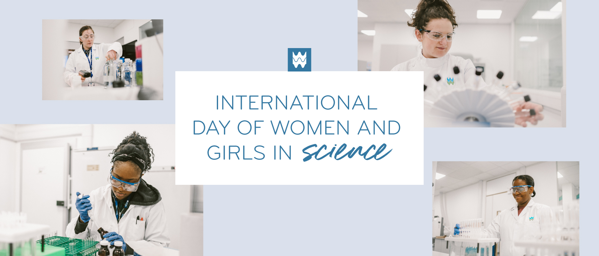 Women in science header image